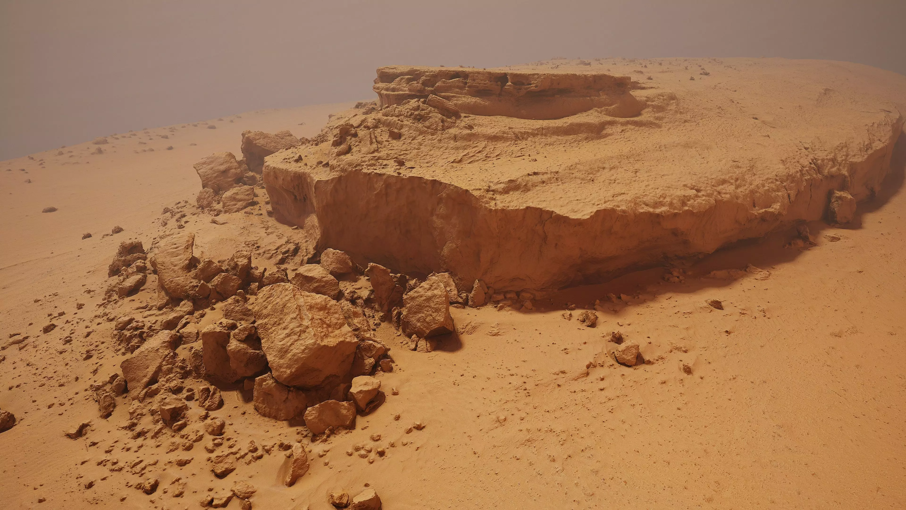 Desertrockformation01 3D model_0