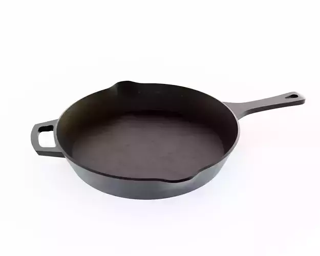 Cast iron pan