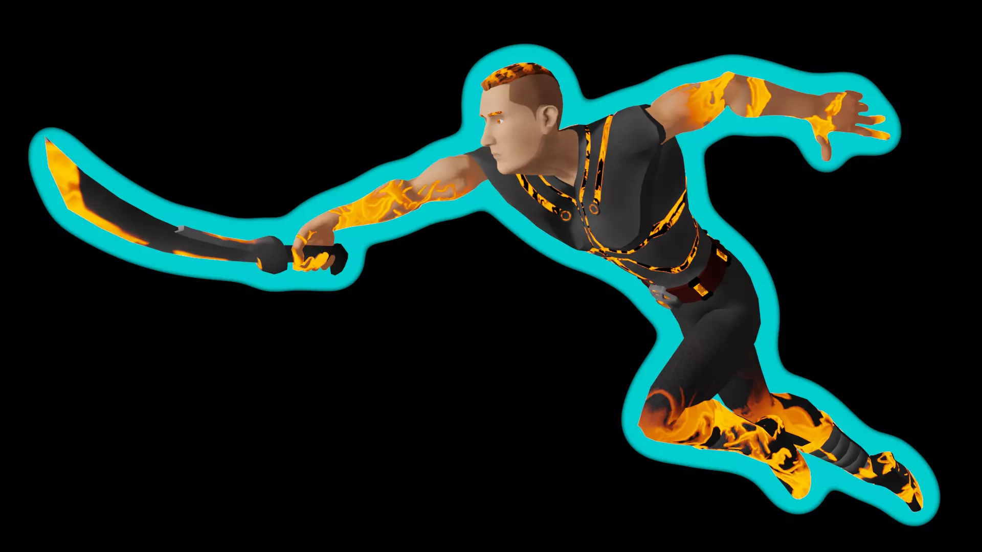 Hunter - Rigged and Animated Game Character - Unity URP Low-poly 3D model_0
