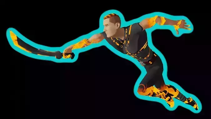 Hunter - Rigged and Animated Game Character - Unity URP Low-poly 3D model