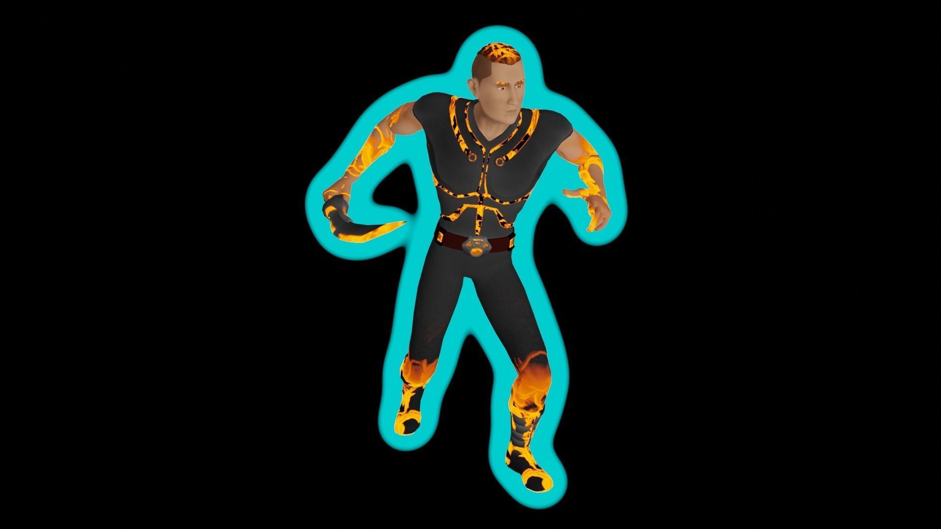 Hunter - Rigged and Animated Game Character - Unity URP Low-poly 3D model_2
