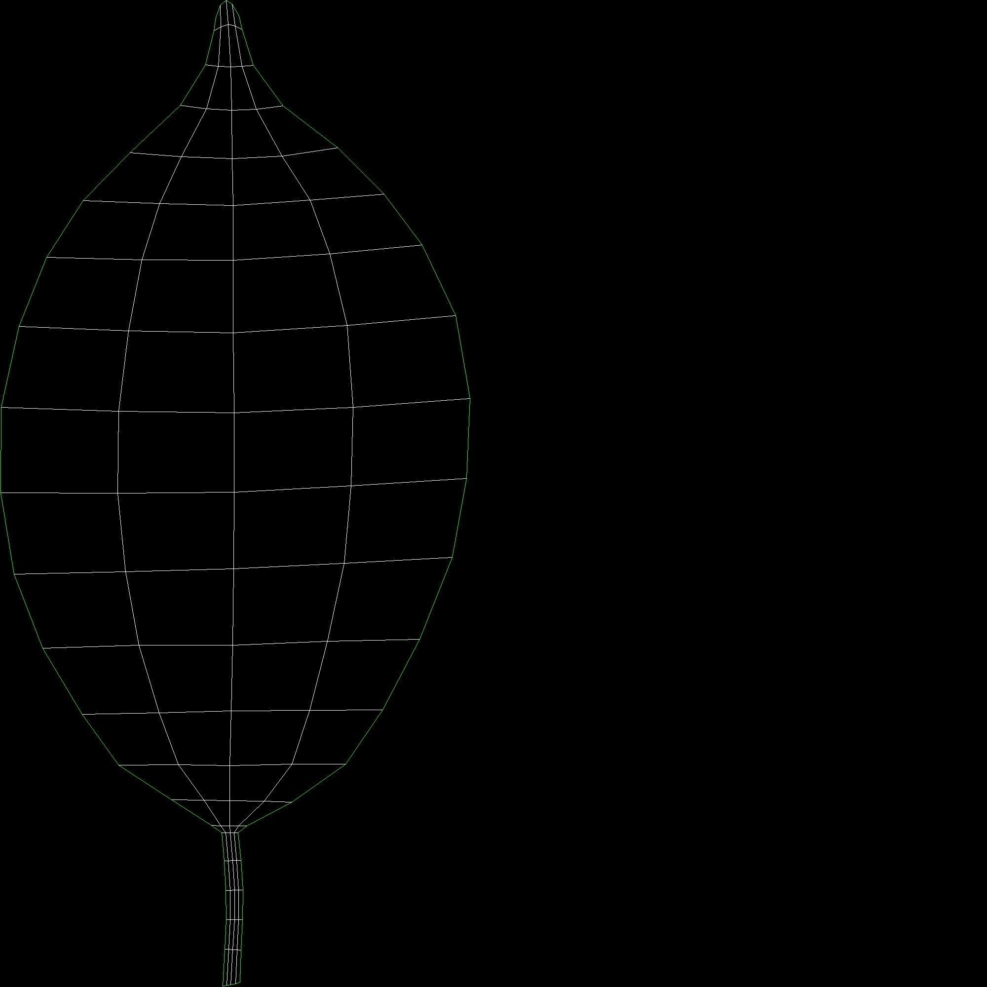 Basket with cherries and strawberries 3D model_16