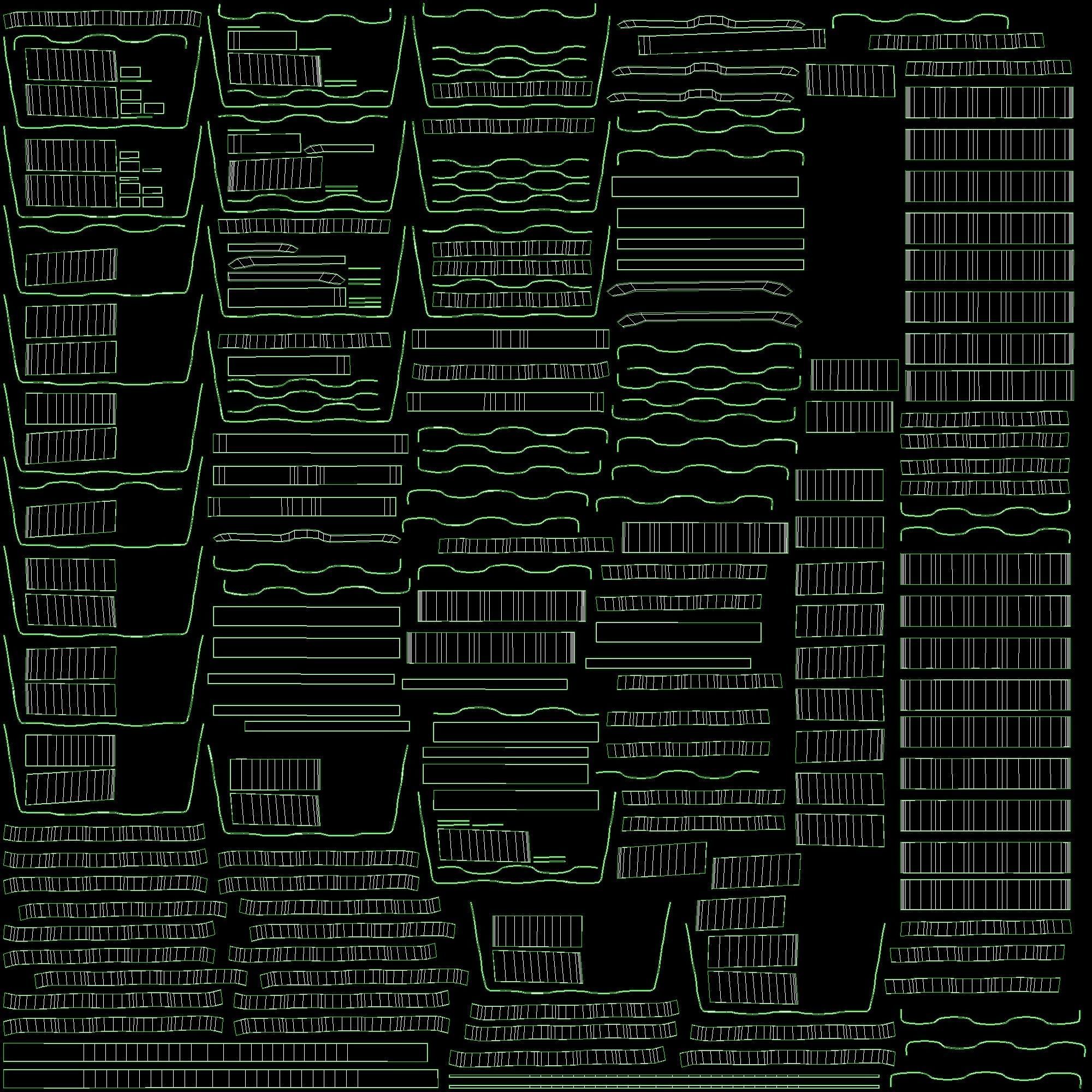 Basket with cherries and strawberries 3D model_12