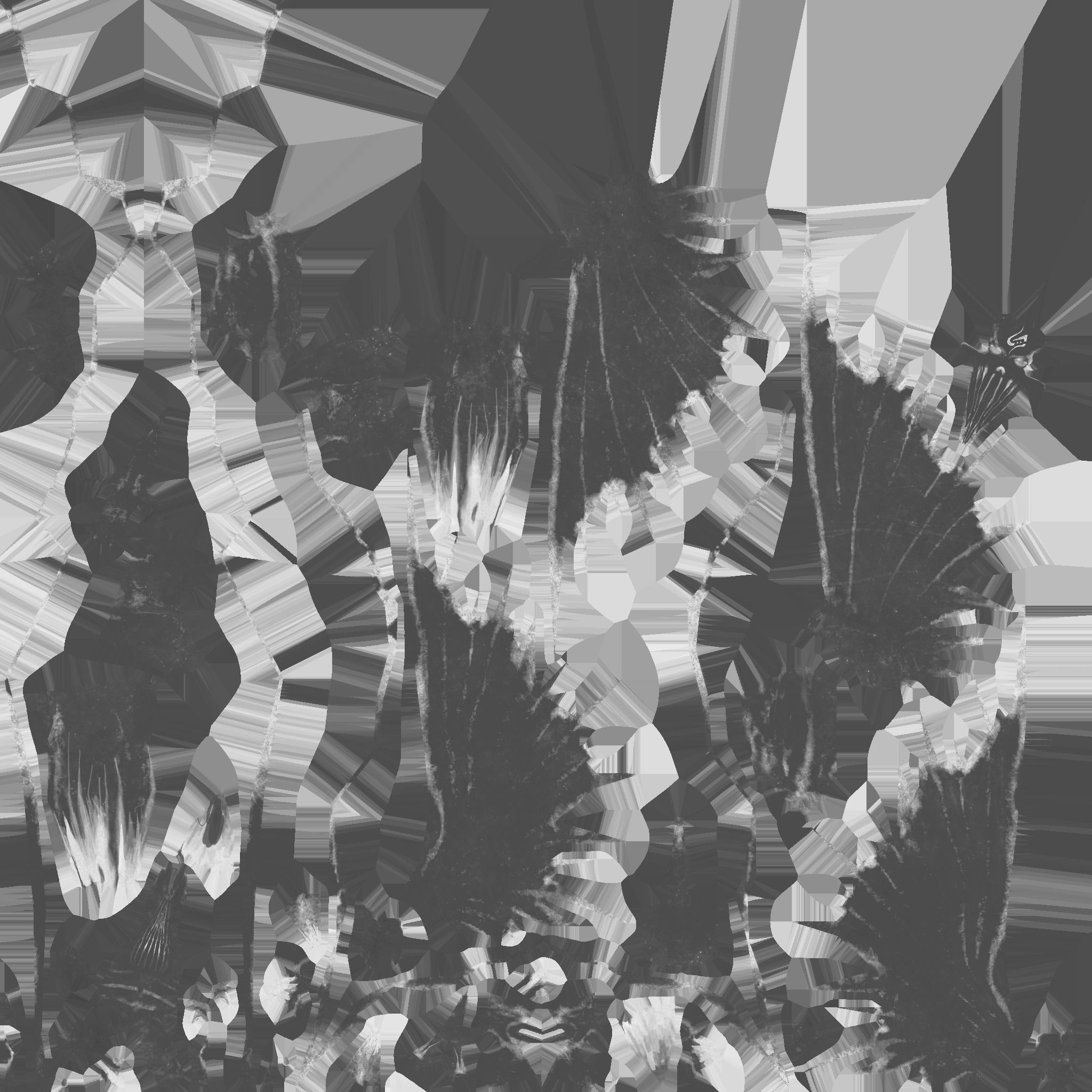 Black Beam character low poly modeling Low-poly 3D model_10