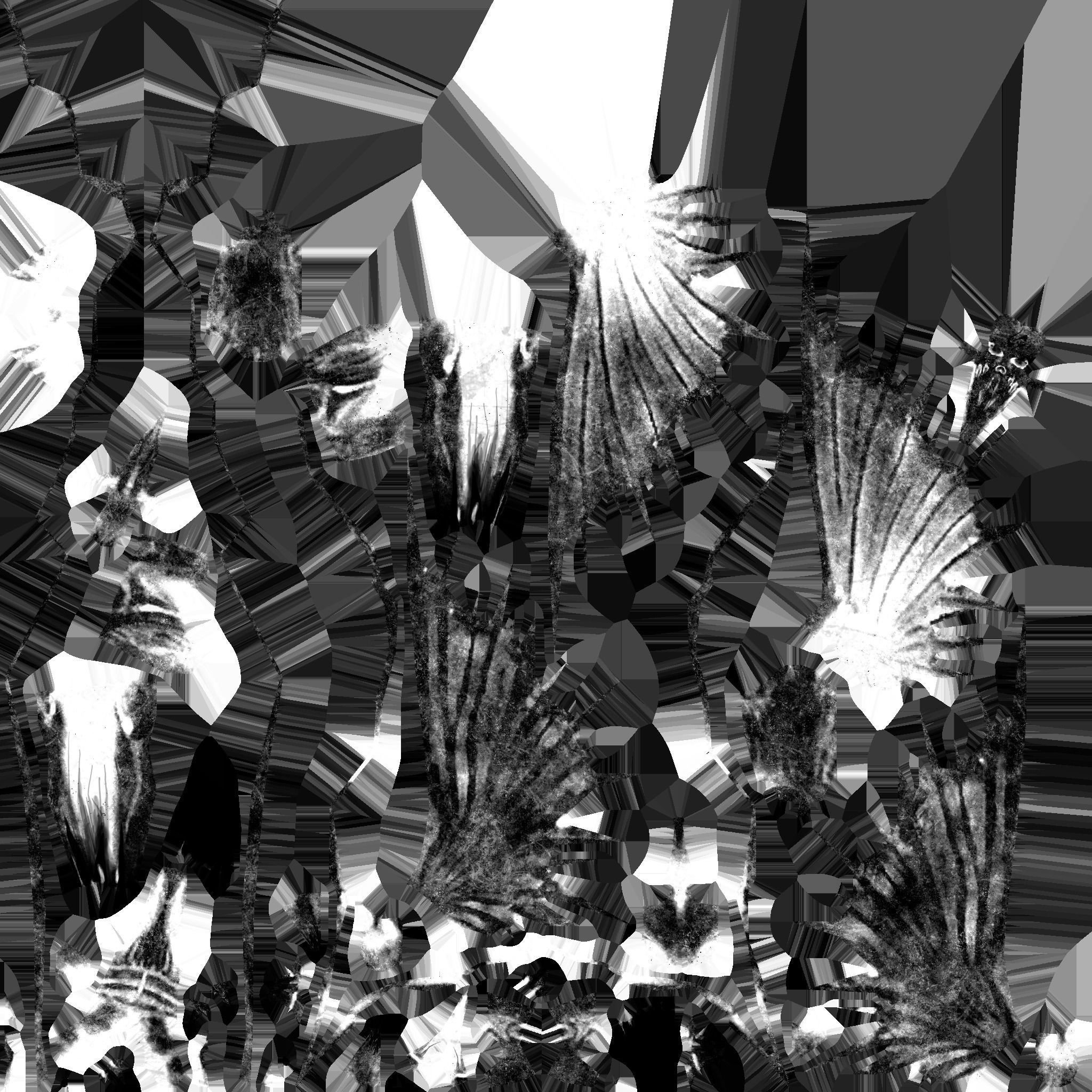 Black Beam character low poly modeling Low-poly 3D model_7