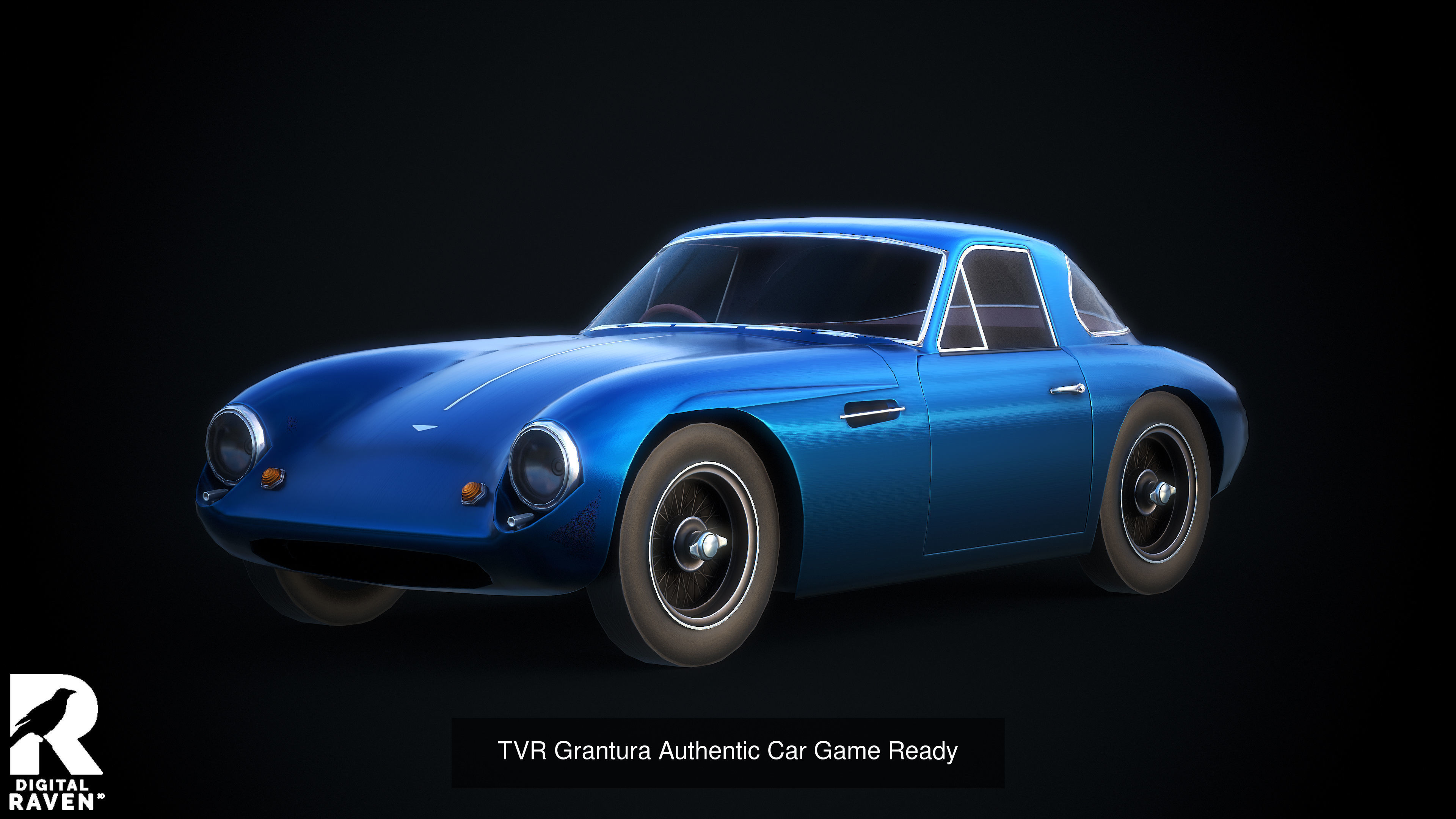  Authentic Car Pack 1 Game Ready 3D Model Collection_8
