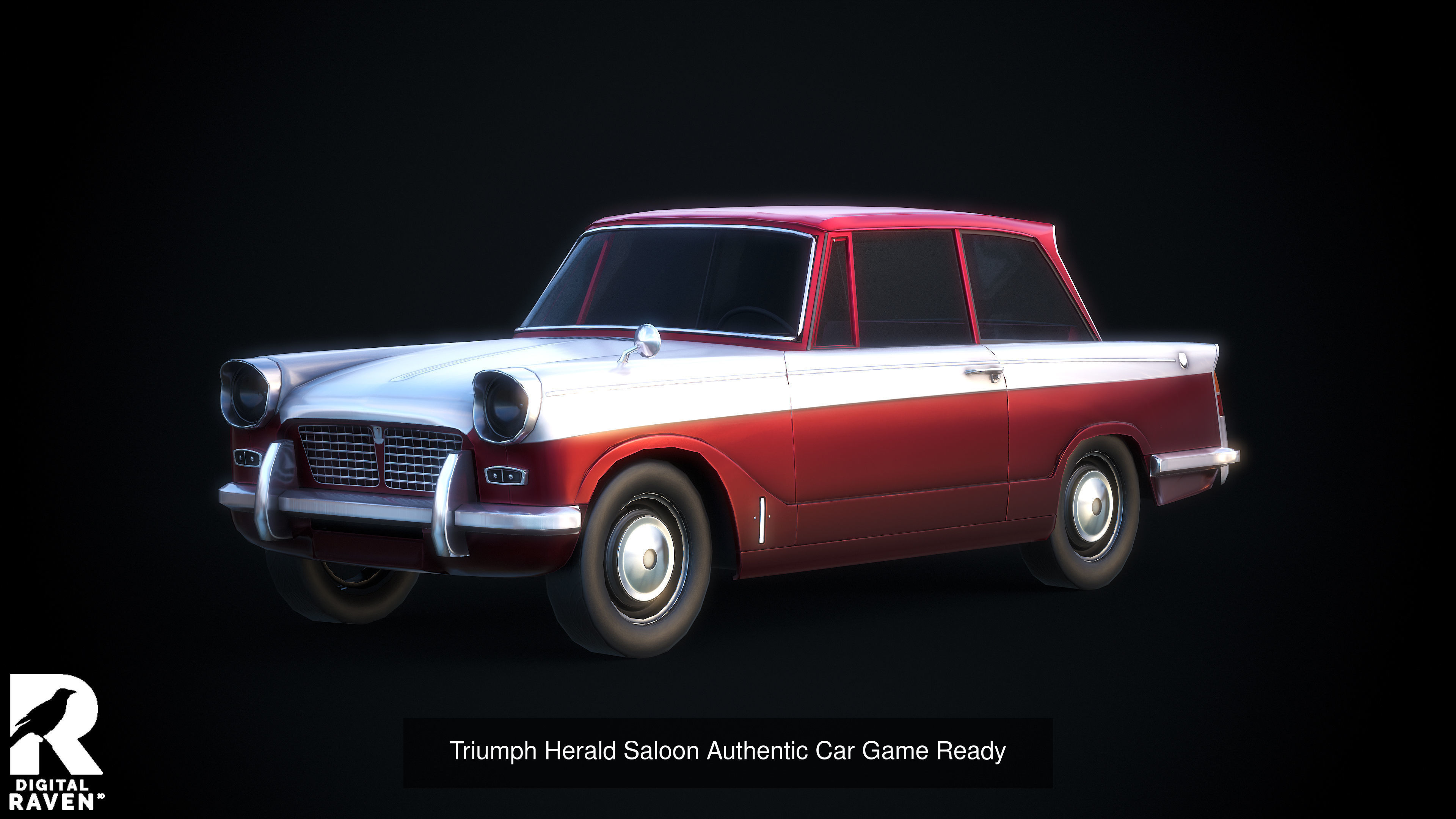  Authentic Car Pack 1 Game Ready 3D Model Collection_7