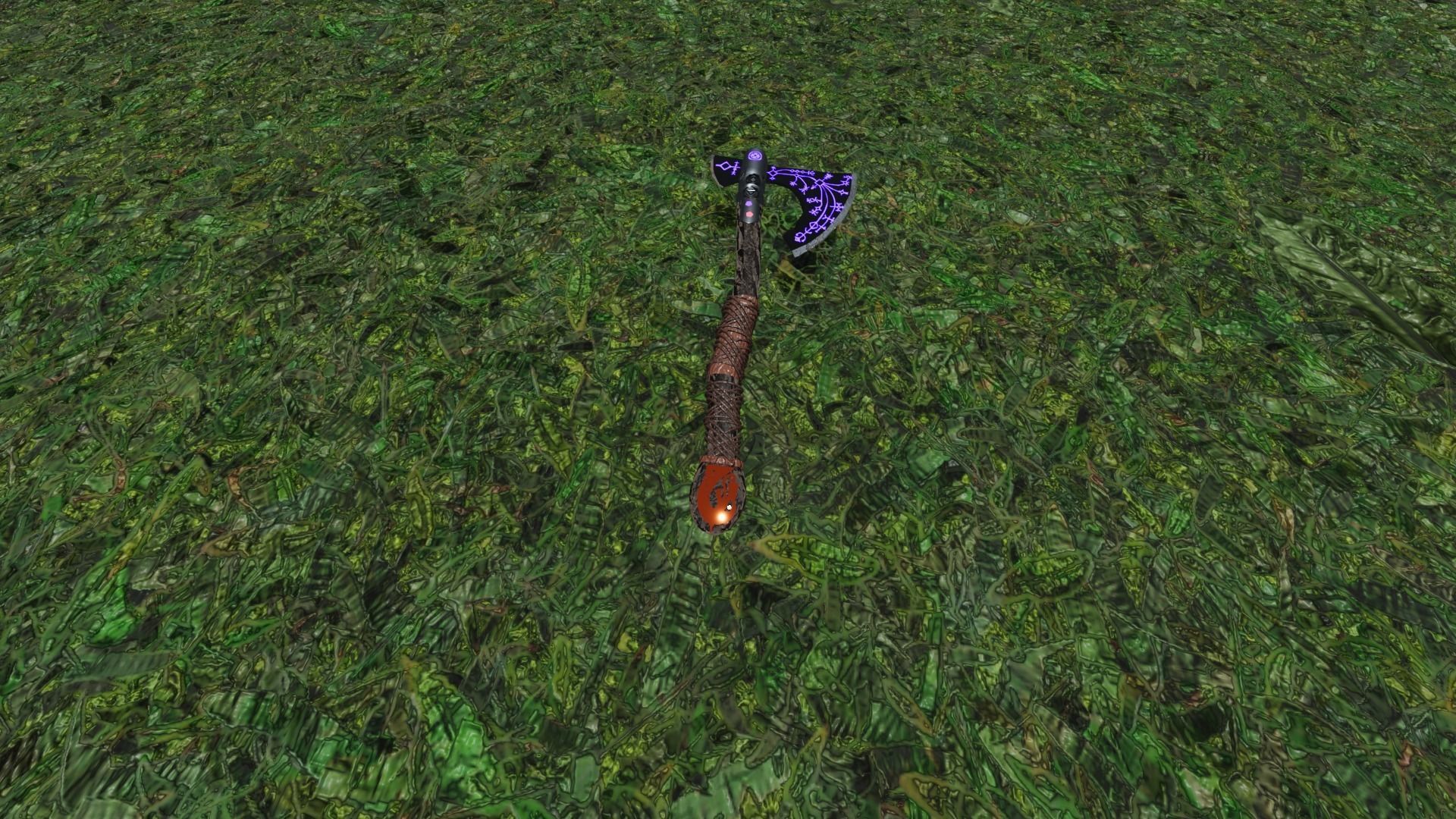 axe leviathan generic Low-poly 3D model_3