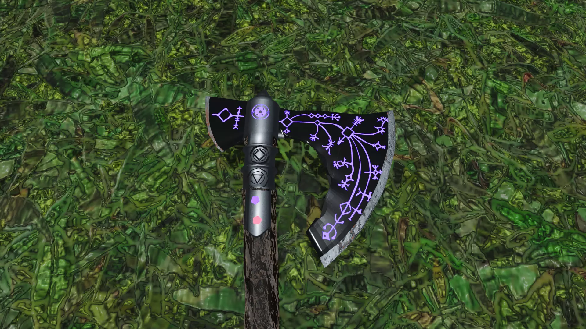 axe leviathan generic Low-poly 3D model_0