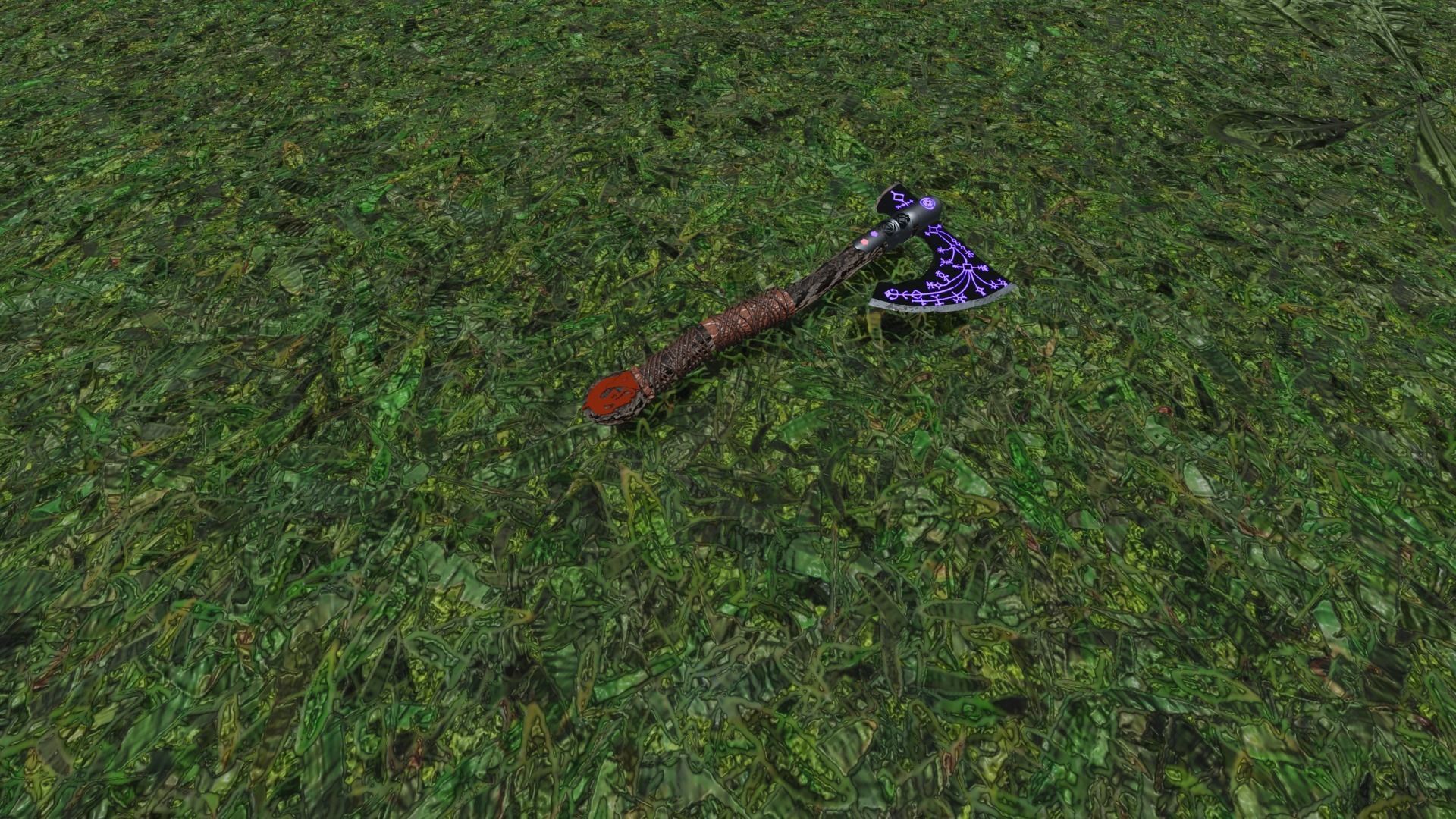 axe leviathan generic Low-poly 3D model_4