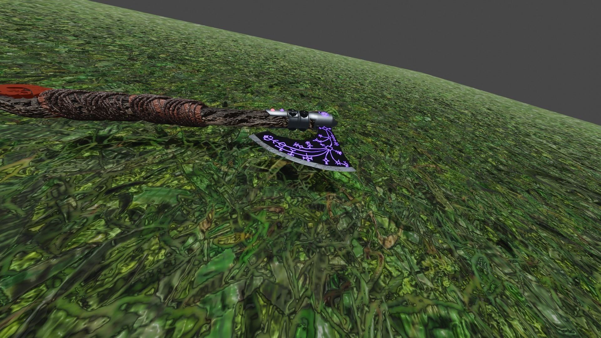 axe leviathan generic Low-poly 3D model_6