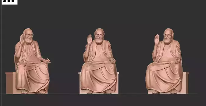 swami sudarshanacharya ji maharaj 3D print model