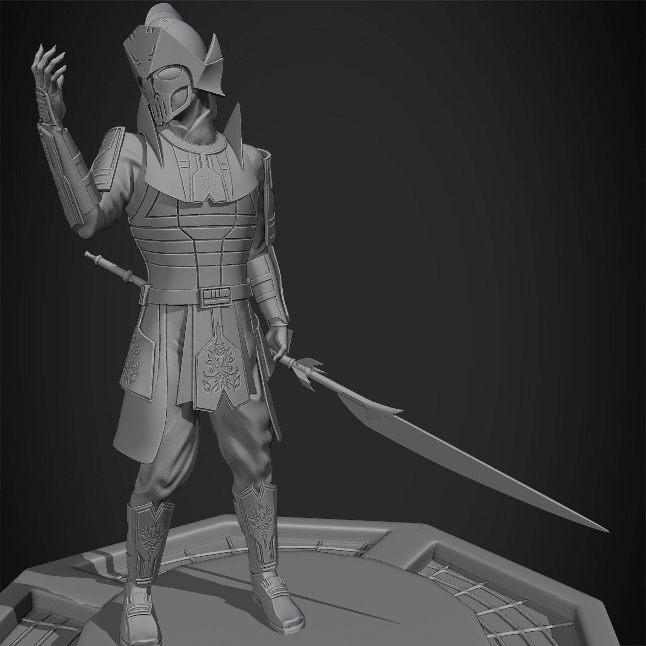 Star Wars Darth Bane Miniature 3D print model_14