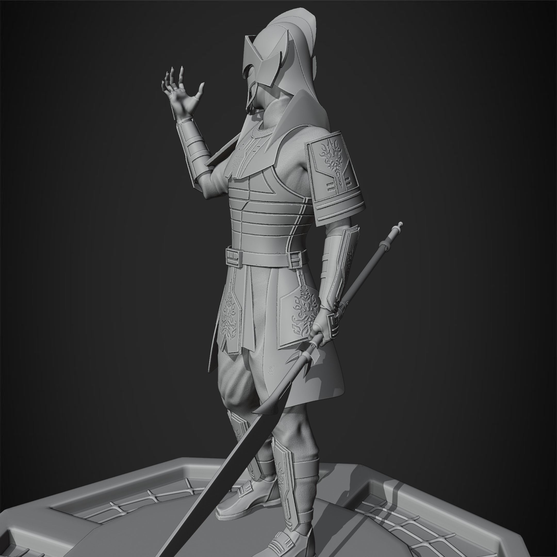 Star Wars Darth Bane Miniature 3D print model_18