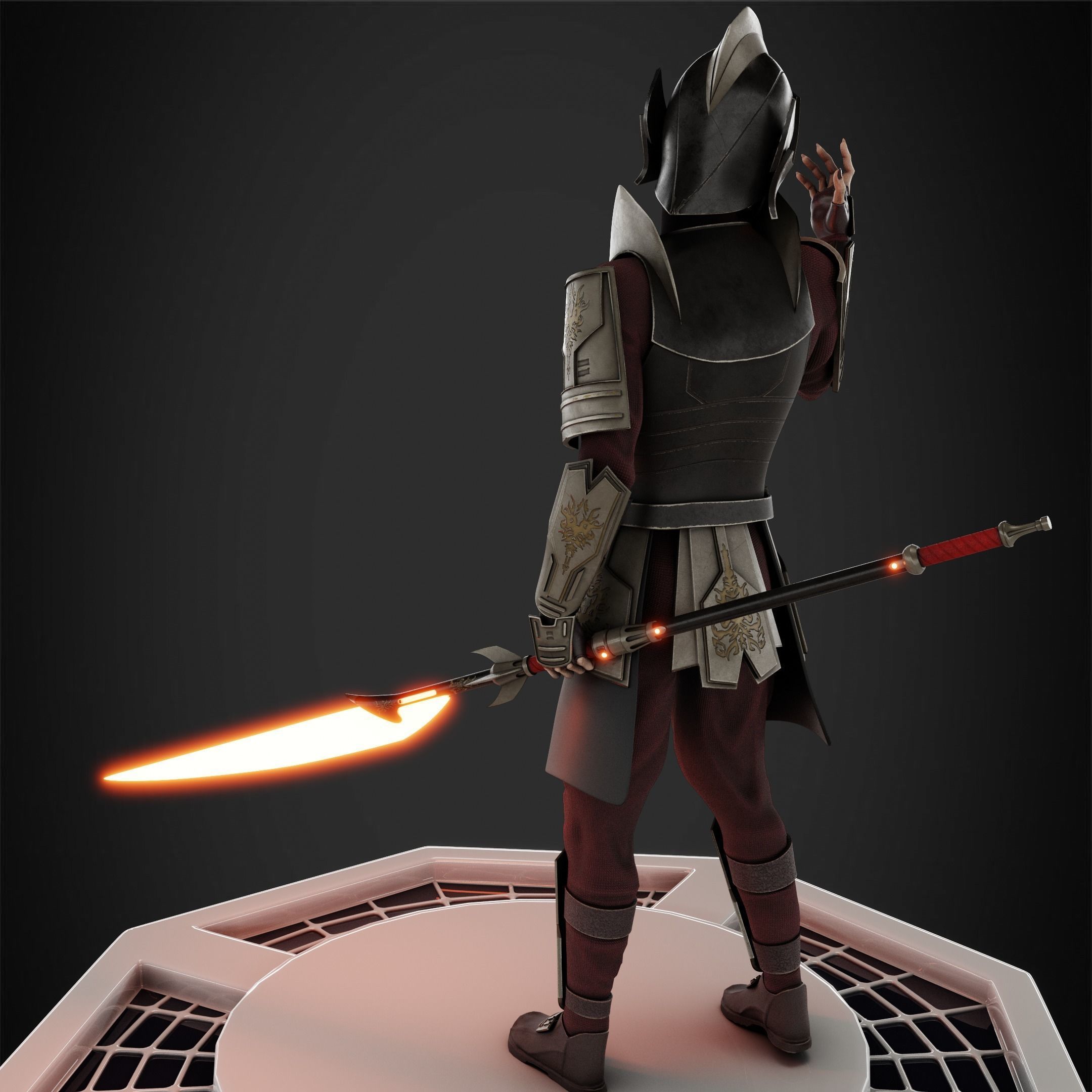 Star Wars Darth Bane Miniature 3D print model_7