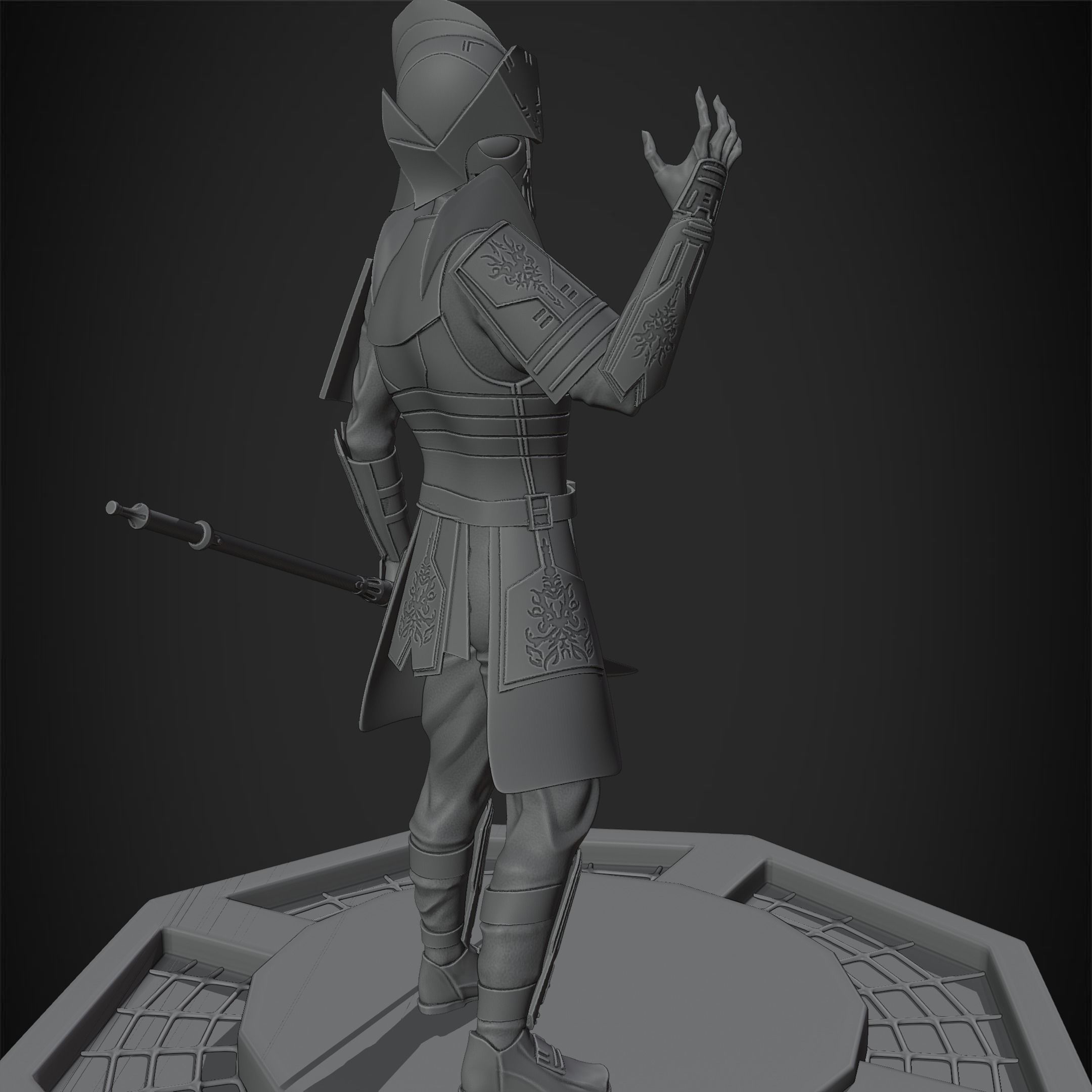 Star Wars Darth Bane Miniature 3D print model_22