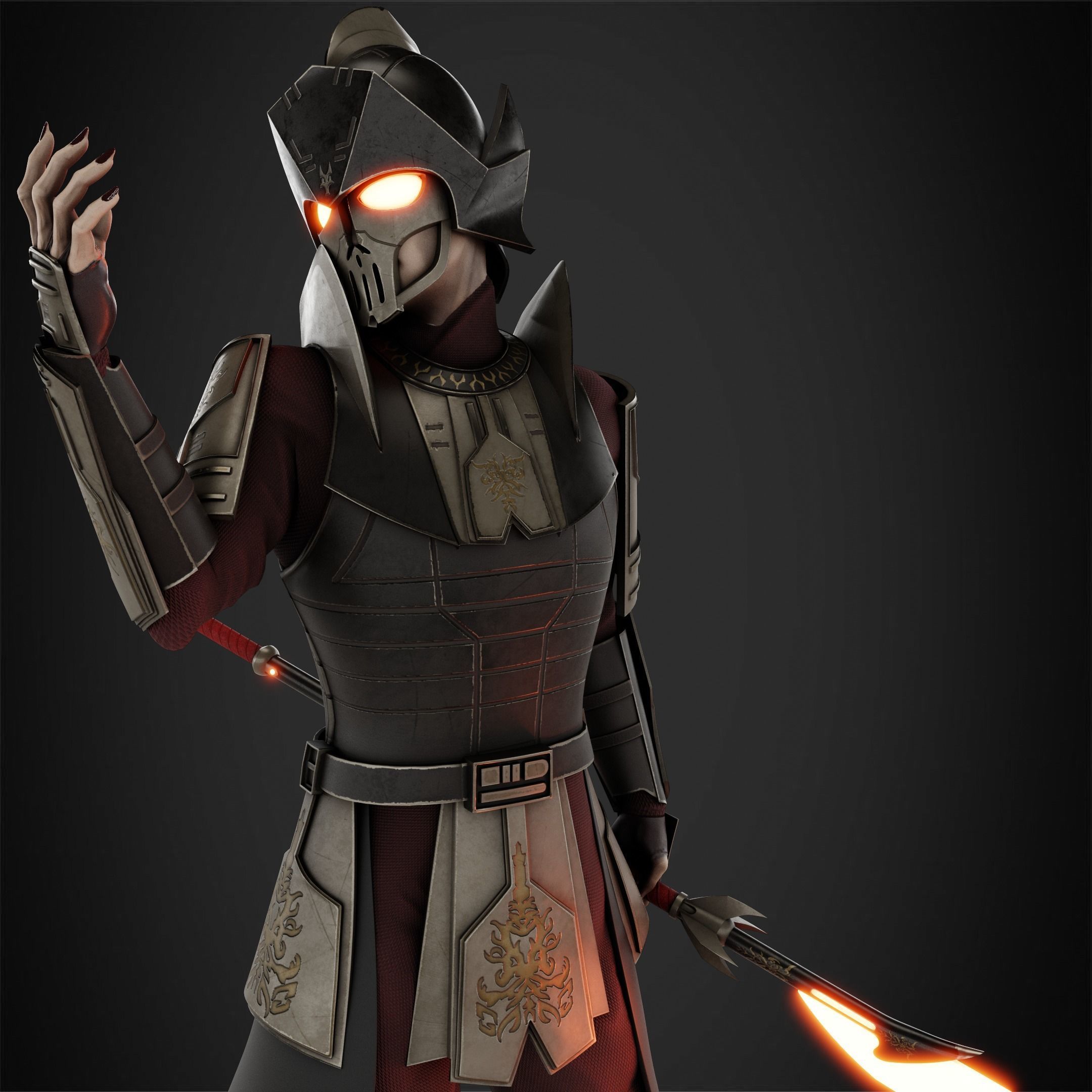 Star Wars Darth Bane Miniature 3D print model_2