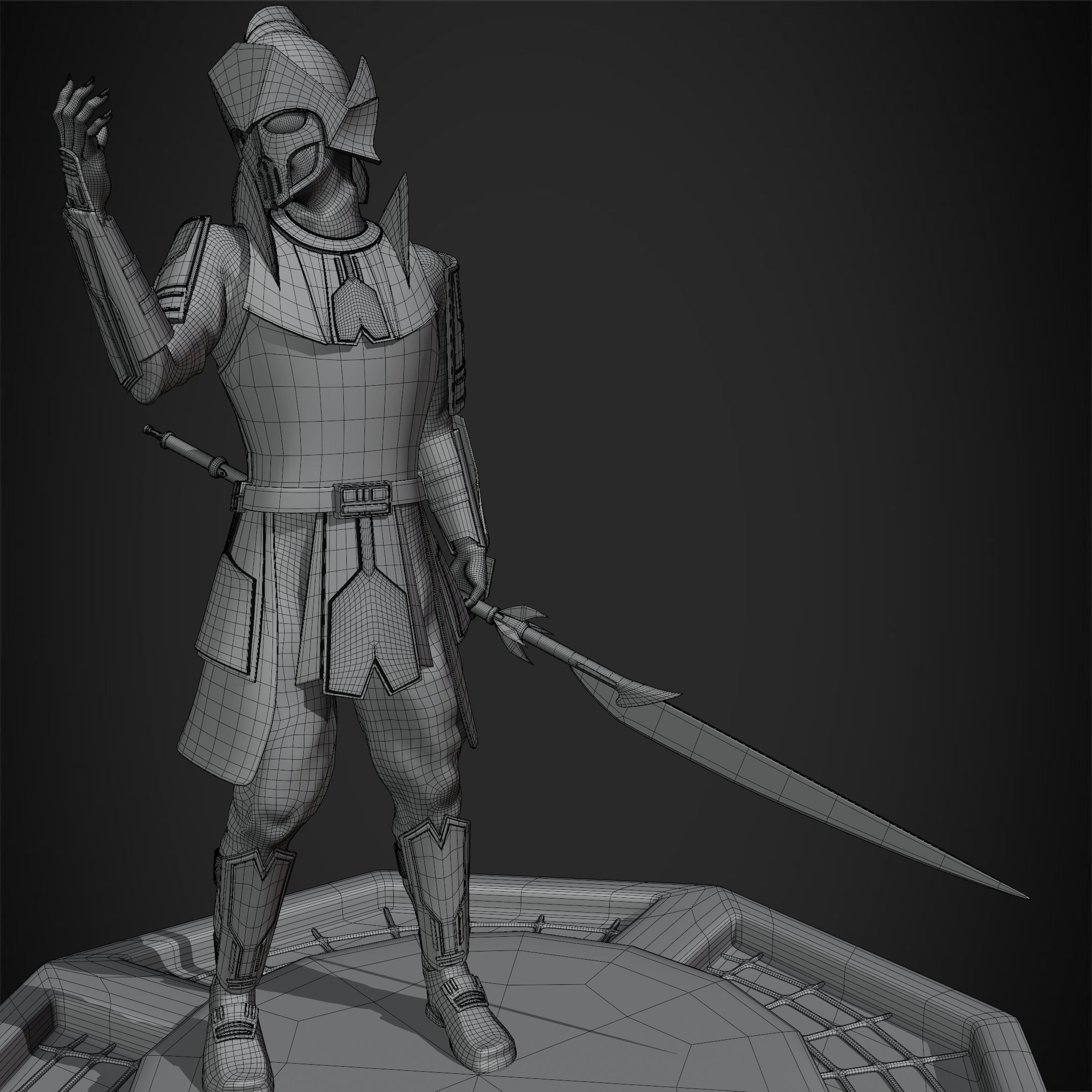 Star Wars Darth Bane Miniature 3D print model_15