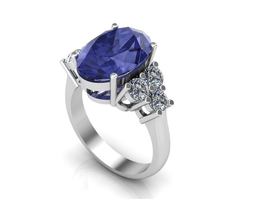 engagement rings 3D print model_1