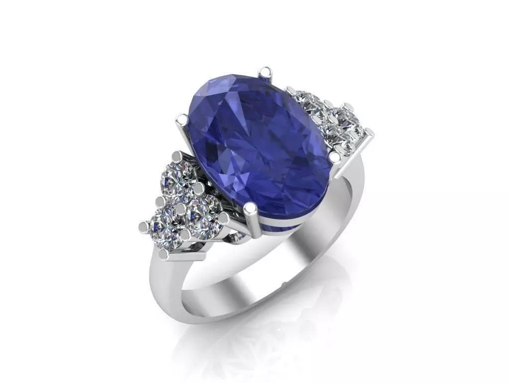 engagement rings 3D print model_0