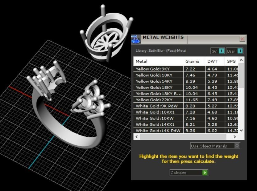 engagement rings 3D print model_10