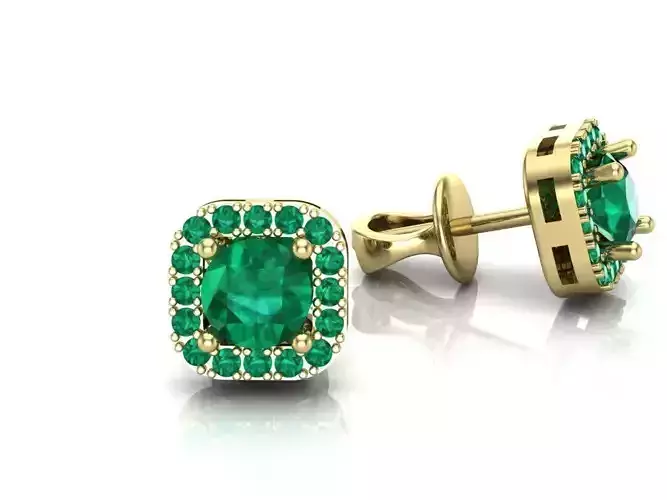 earrings with stones