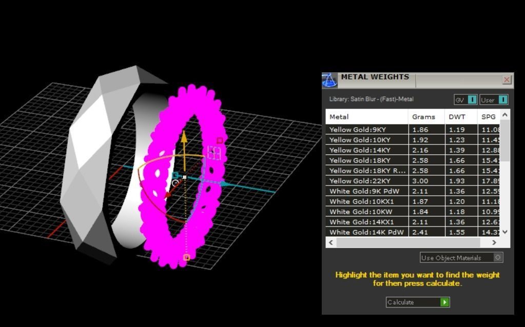wedding ring 3D print model_11