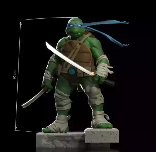 LEONARDO TURTLES 3D print model