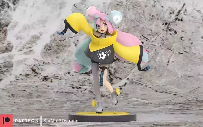 Pokemon iono 3d print model  3D print model