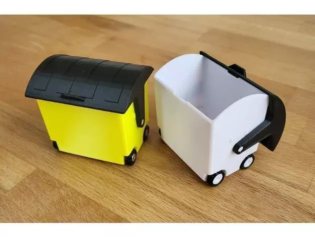 contenedor de basura Free 3D model