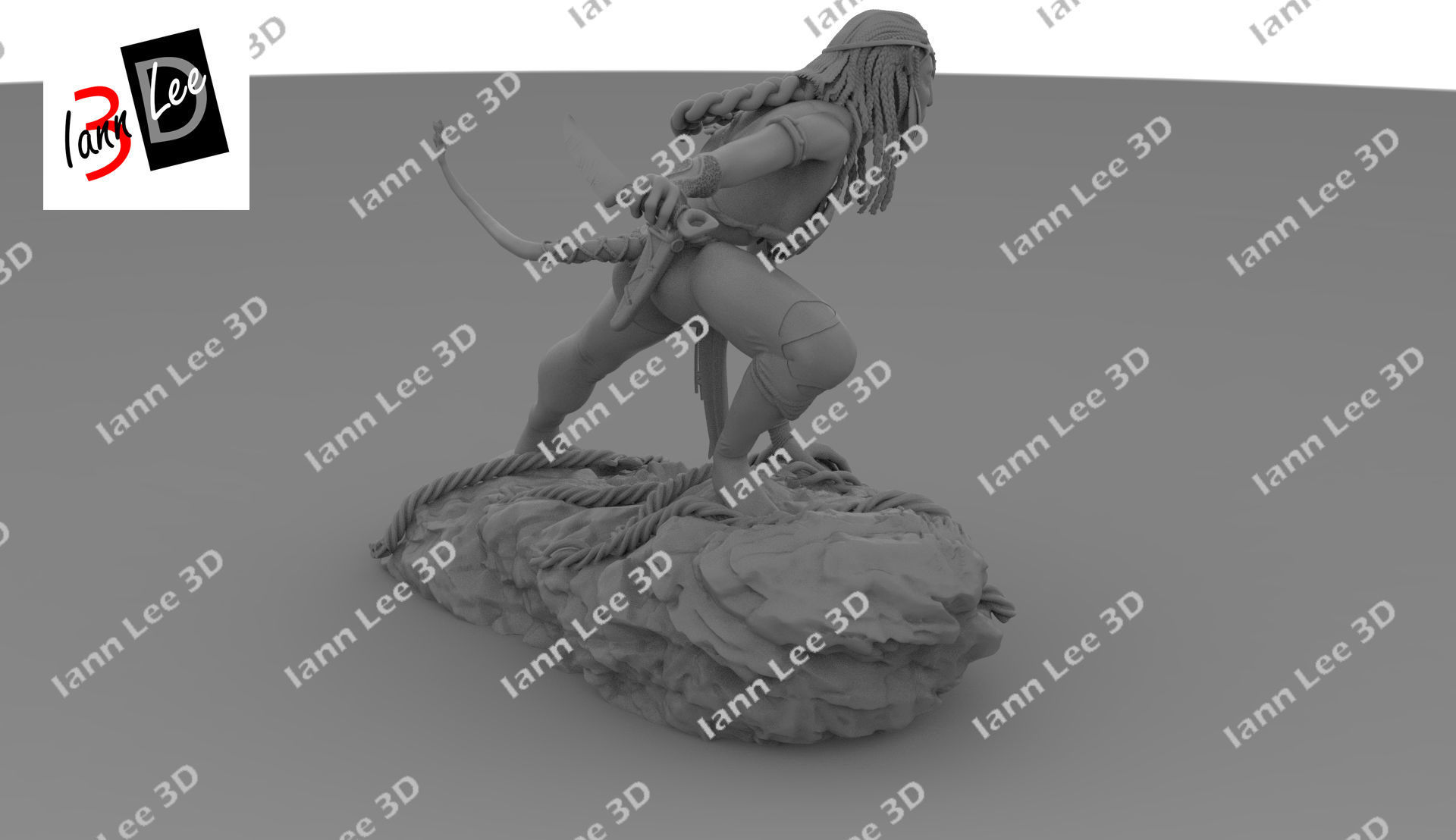 Neytiri Avatar pelicula movie 3D print model_12