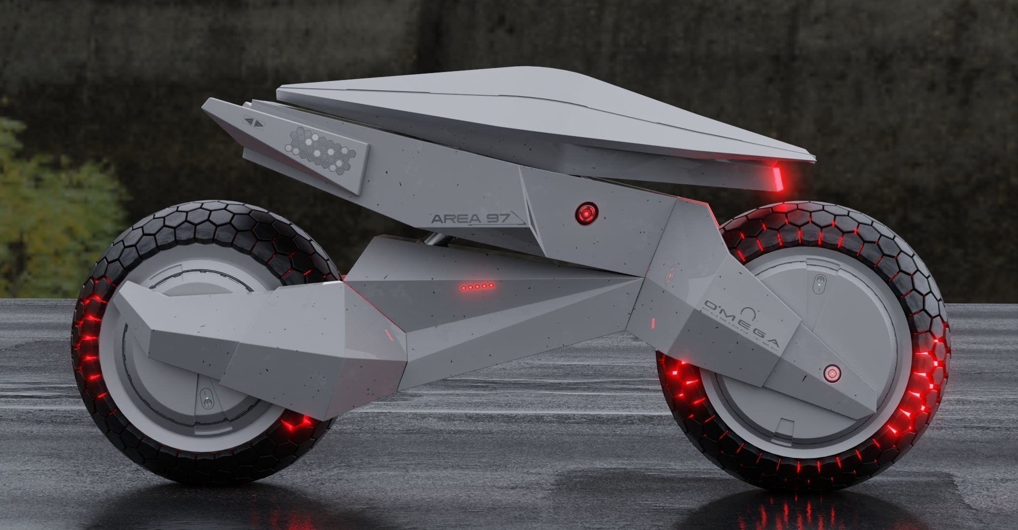 Motorcycle Robot 3D model_20