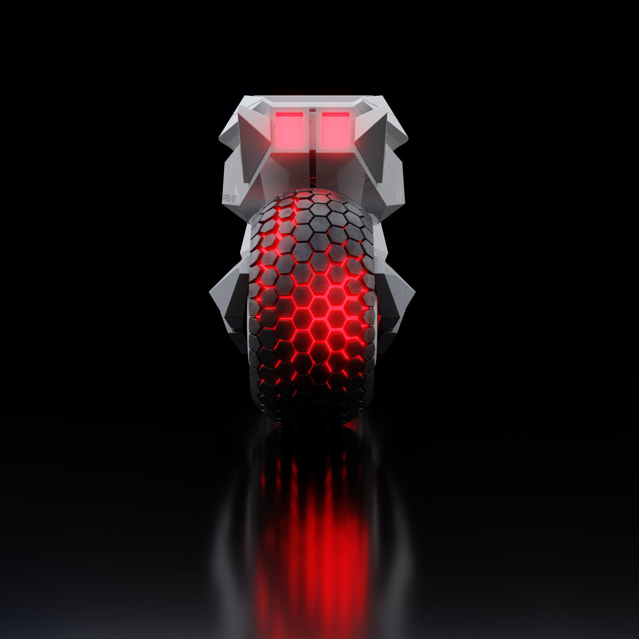 Motorcycle Robot 3D model_24