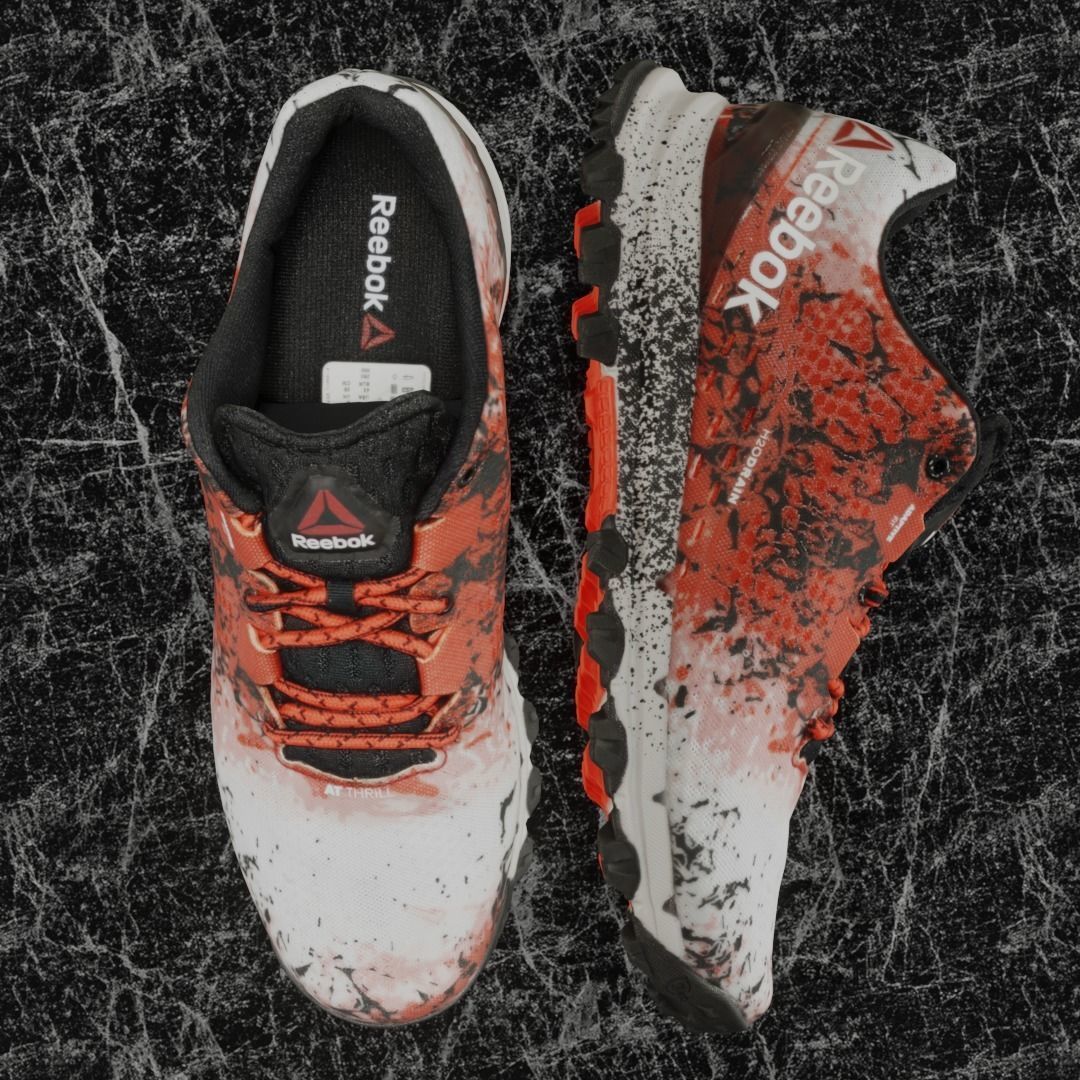 REEBOK 3D SHOES - H20DRAIN Low-poly 3D model_2