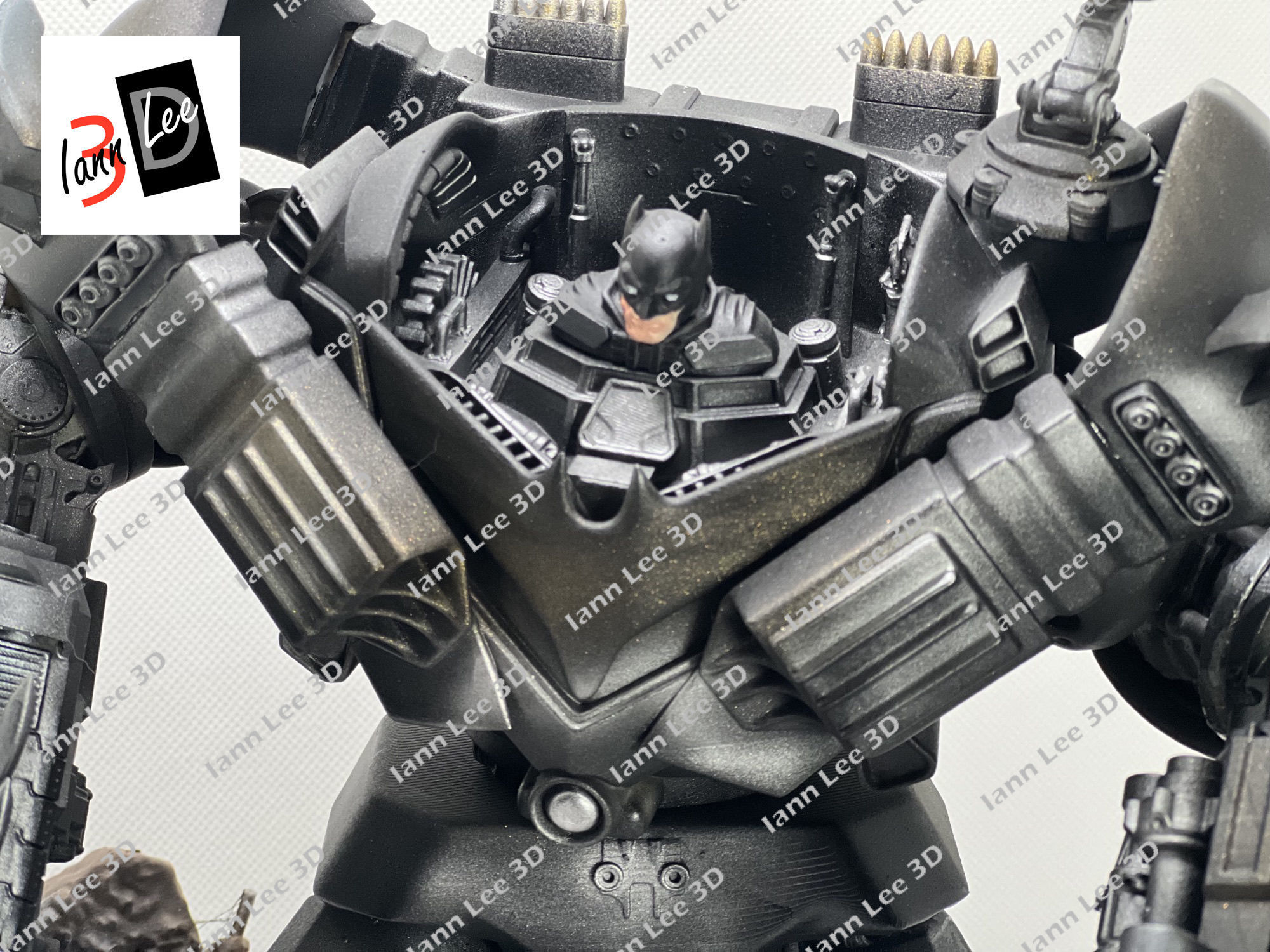 Justice Buster Batman liga de la Justicia DC 3D print model_2