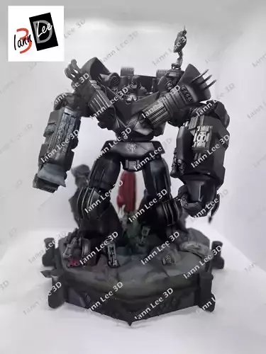 Justice Buster Batman liga de la Justicia DC 3D print model
