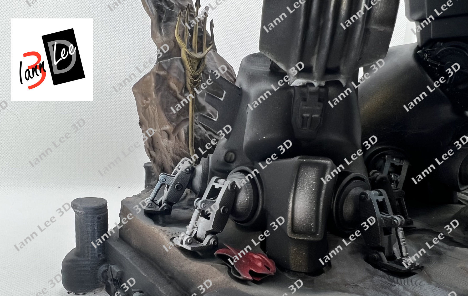 Justice Buster Batman liga de la Justicia DC 3D print model_4