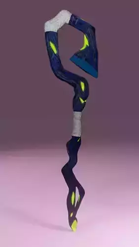 Magical staff 3D model