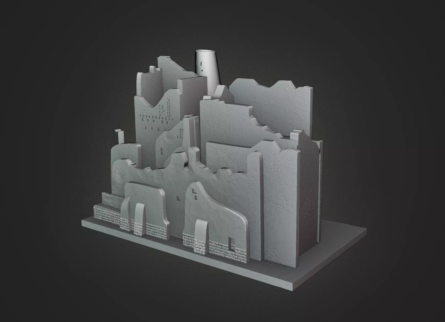 Salwa Palace diriyah - Saudi Arabia  3D print model_0