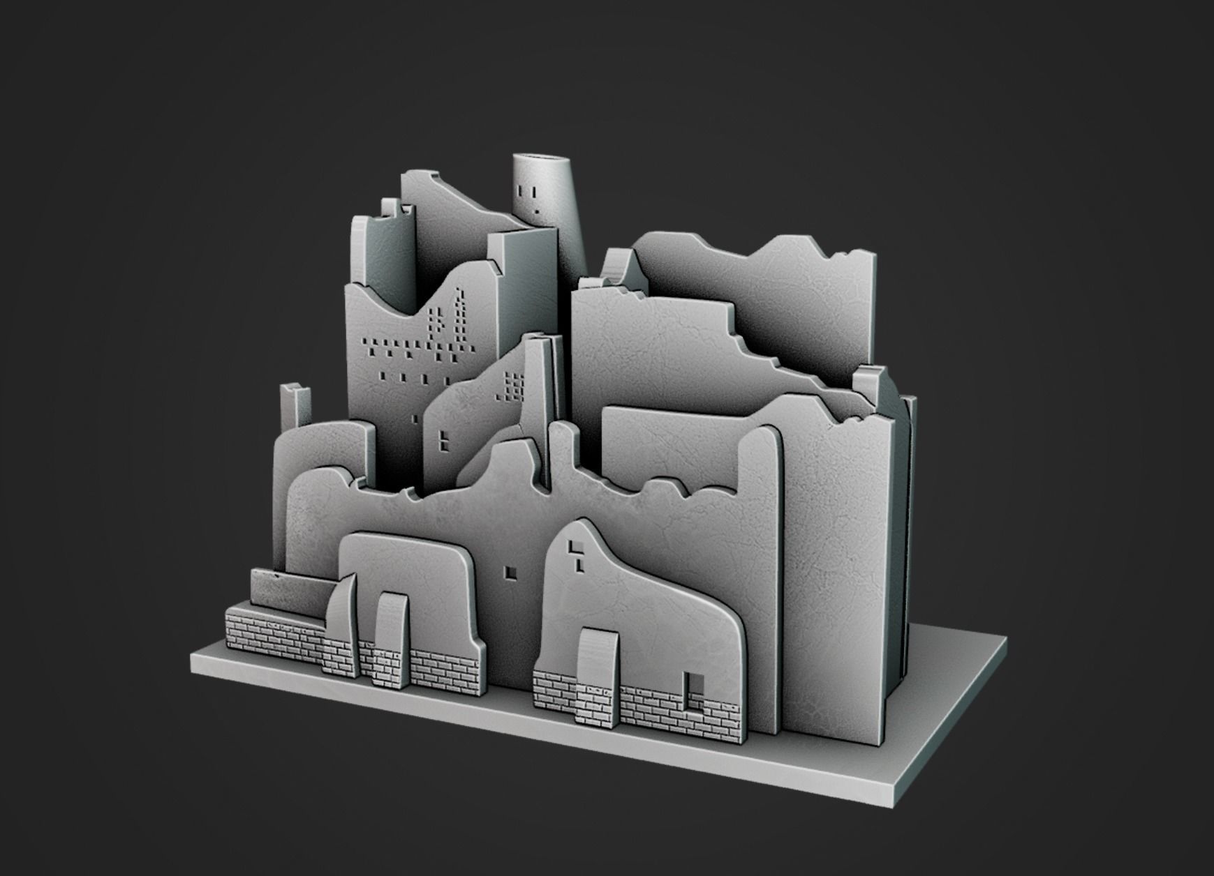 Salwa Palace diriyah - Saudi Arabia  3D print model_1