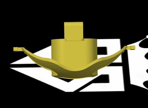 BOCAL DE ENDOSCOPIA 3D print model_1