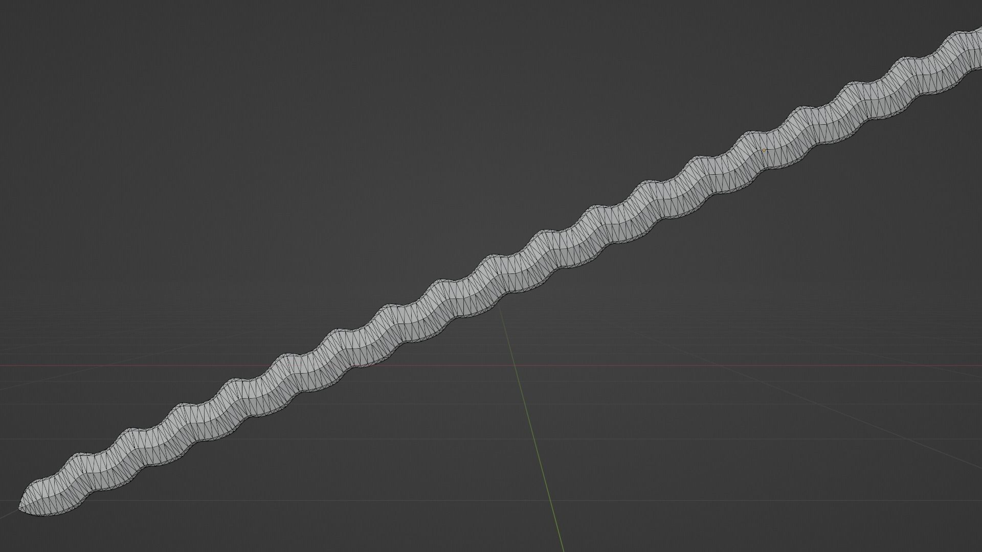 Flamberge sword with Grossmesser handle Low-poly 3D model_13