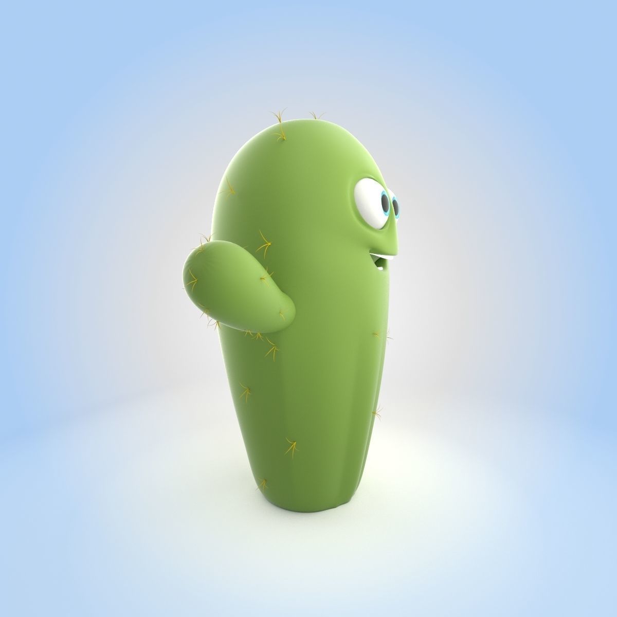 Cactus 3D model_1