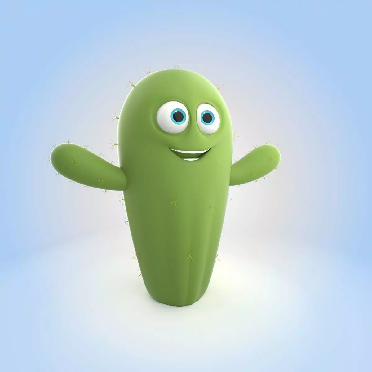 Cactus 3D model_0