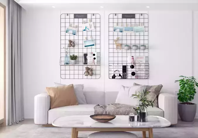 Hanger Art Decoration Combination Nordic