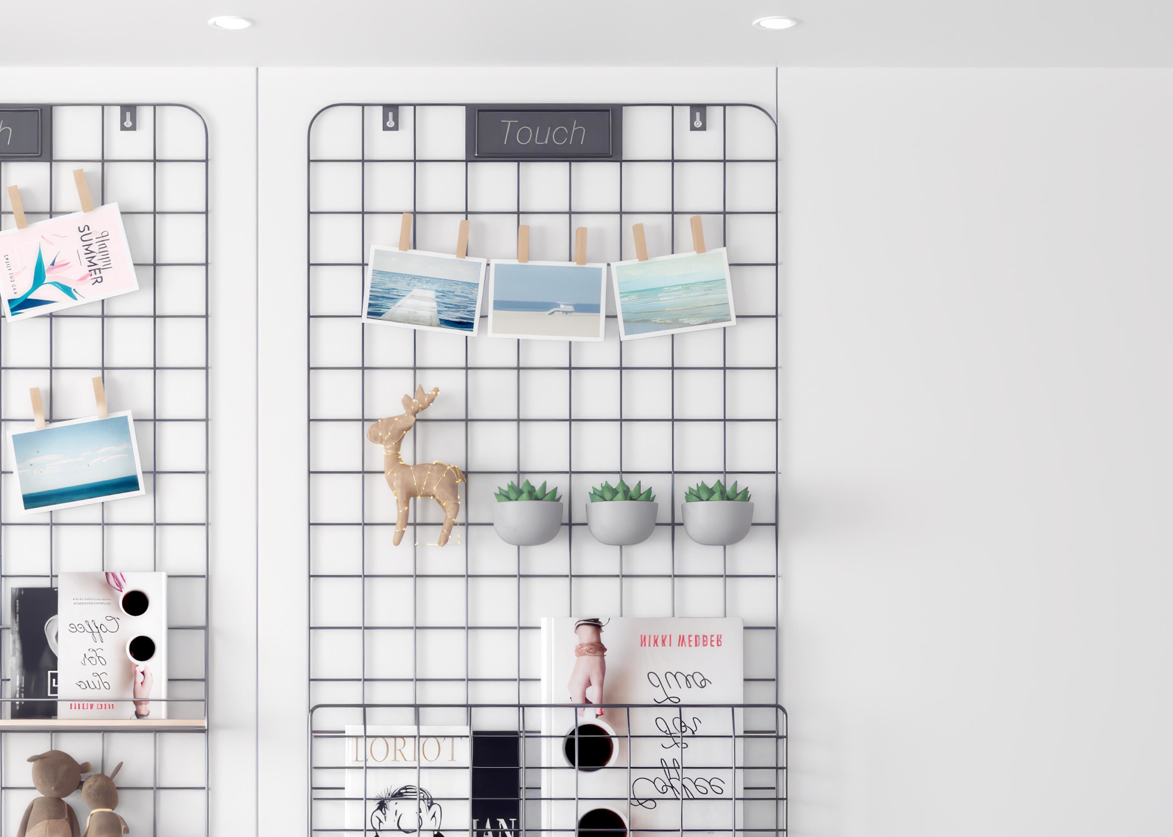 Hanger Art Decoration Combination Nordic 3D model_2