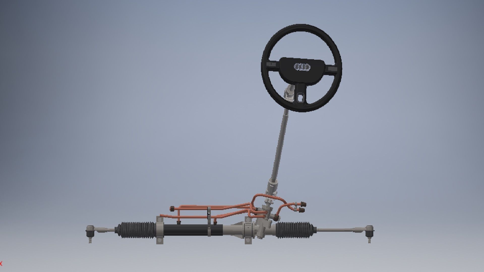 power steering system 3d model 3D model_3