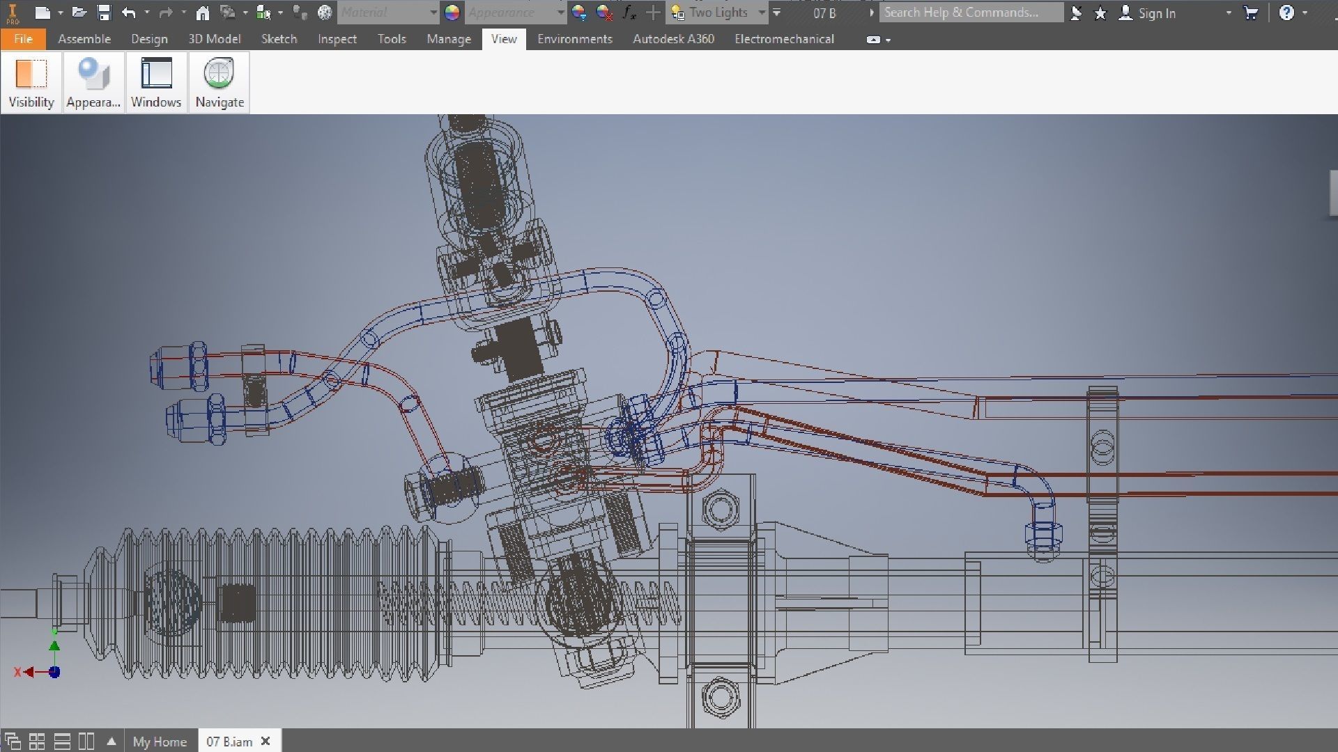 power steering system 3d model 3D model_12