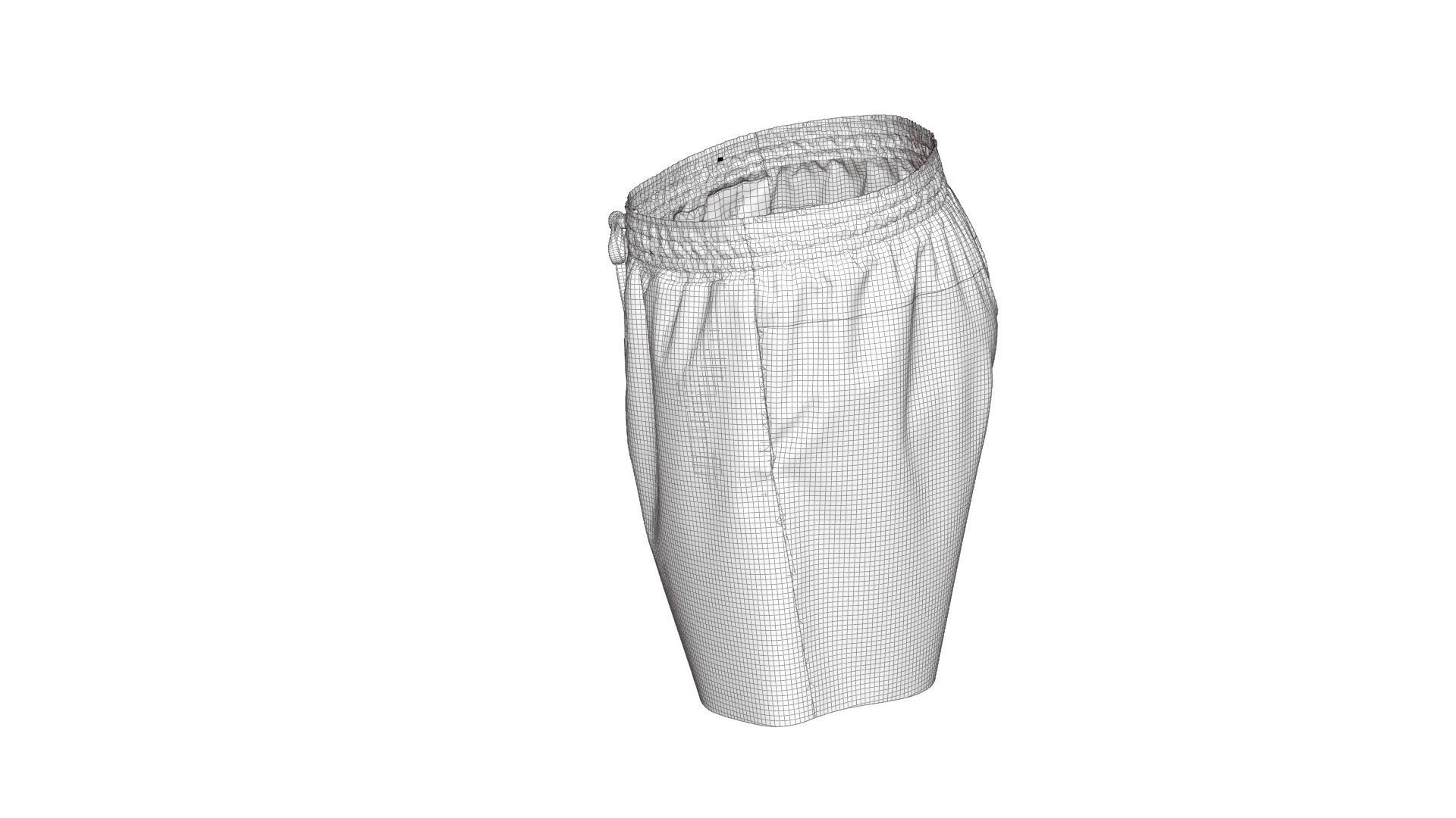 Short Garment 3D model_16