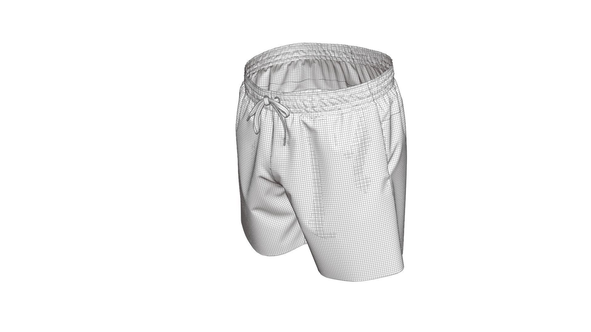 Short Garment 3D model_15